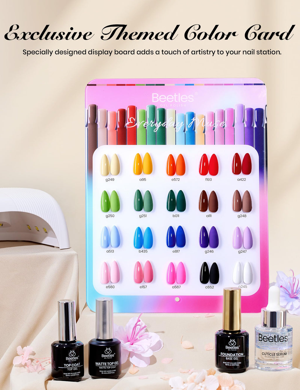 Beetles Everyday Muse Gel Polish Collection