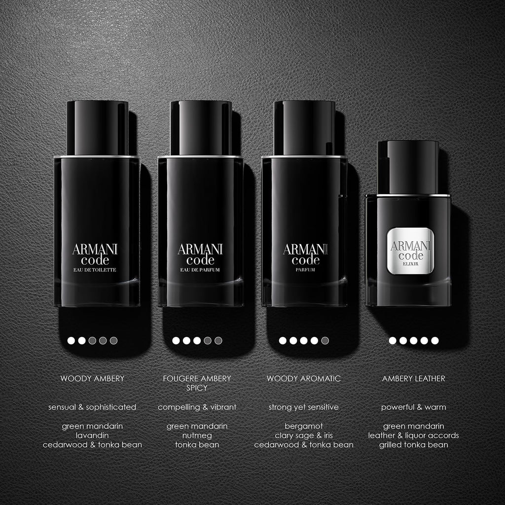 Armani Beauty Code Eau de Parfum for Men – Ambery Spicy Fragrance