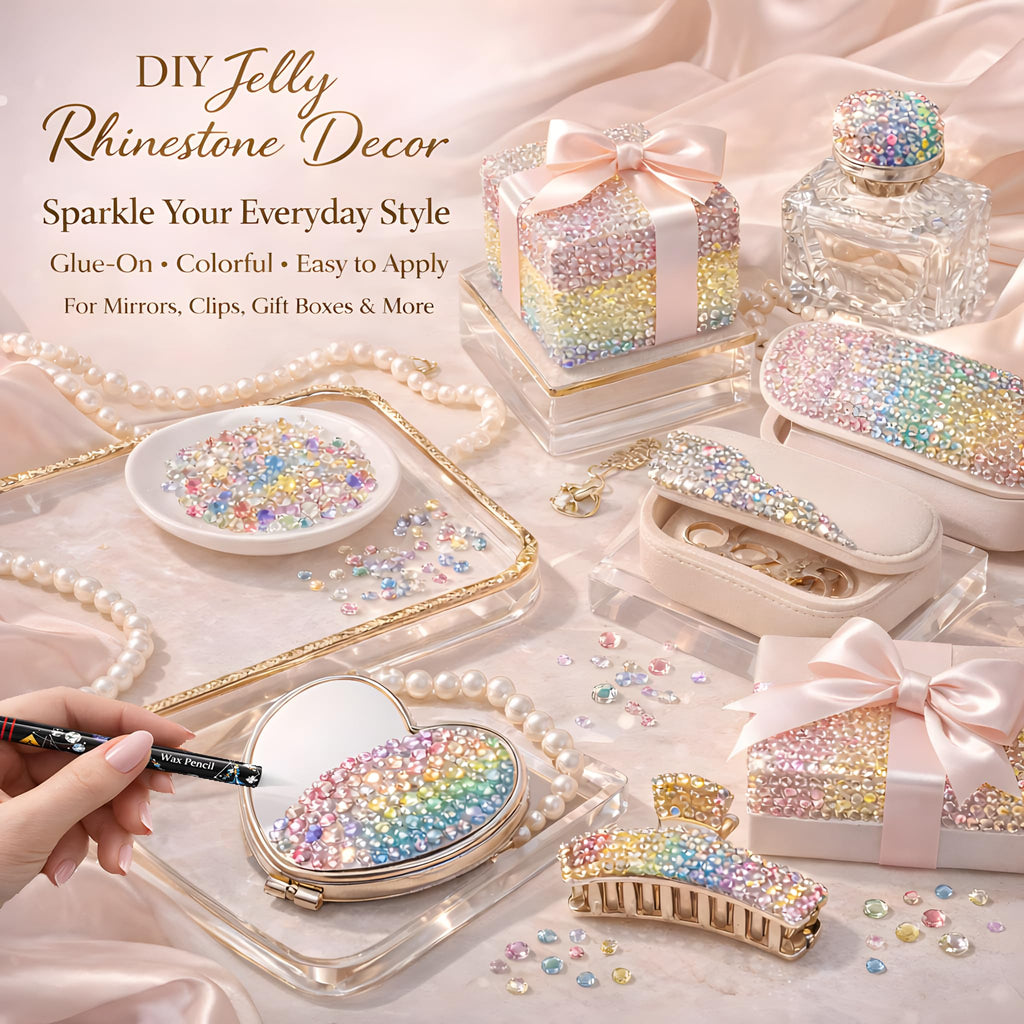 Bedazzling Kit with 40,000 3mm Rhinestones, Glues and Tools