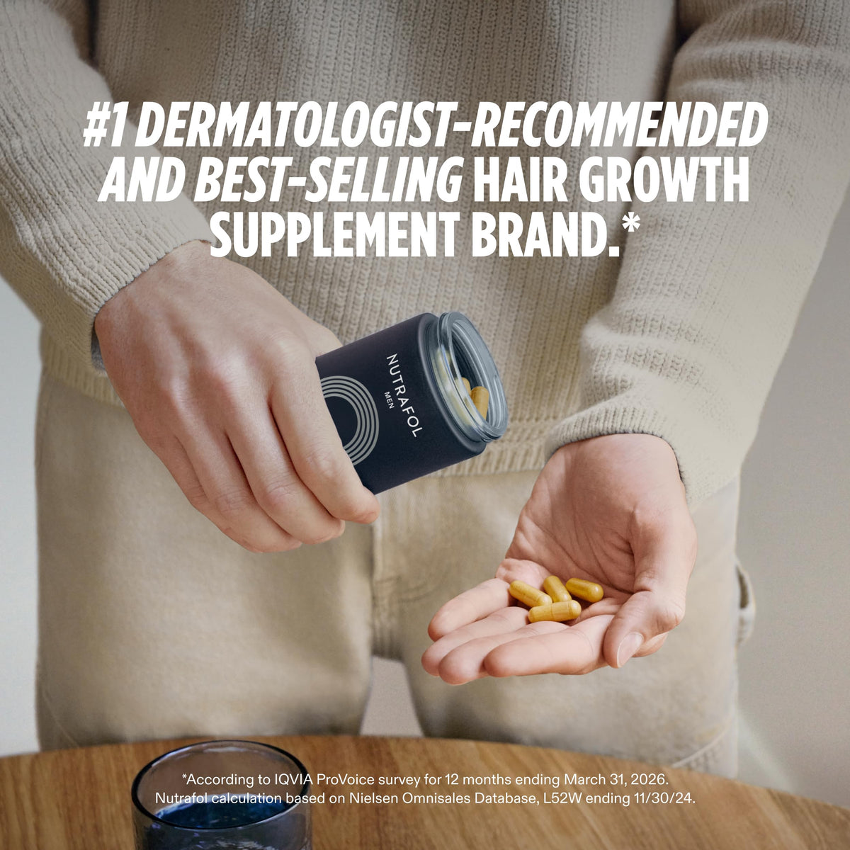 Nutrafol Men's Hair Growth Supplements for Thinning Hair