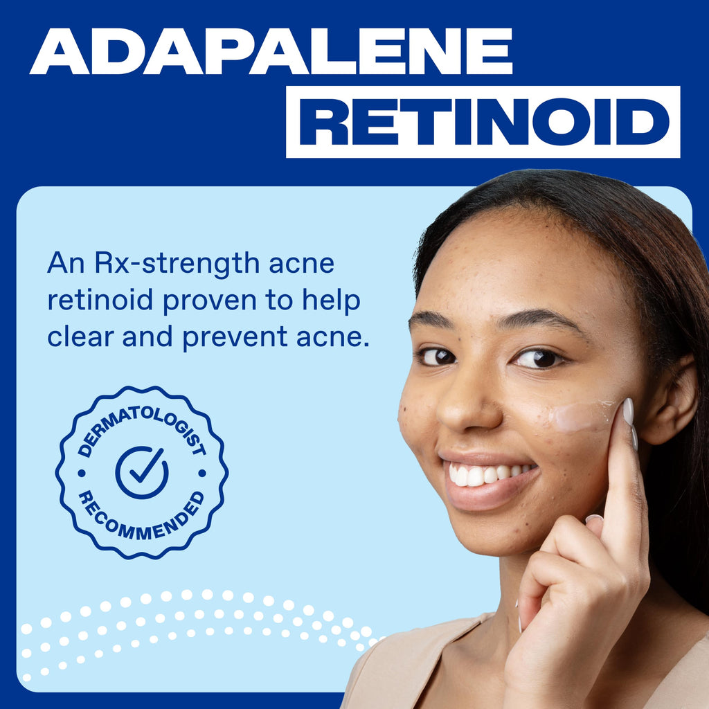 Differin Adapalene Acne Treatment Gel 0.1%, 45g Pump