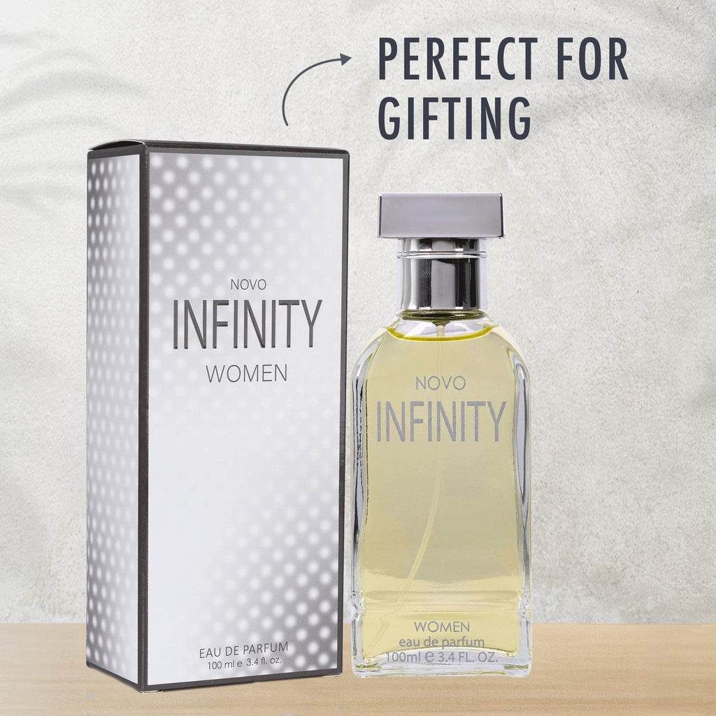 NovoGlow Infinity Eau de Parfum for Women, 3.4 fl oz
