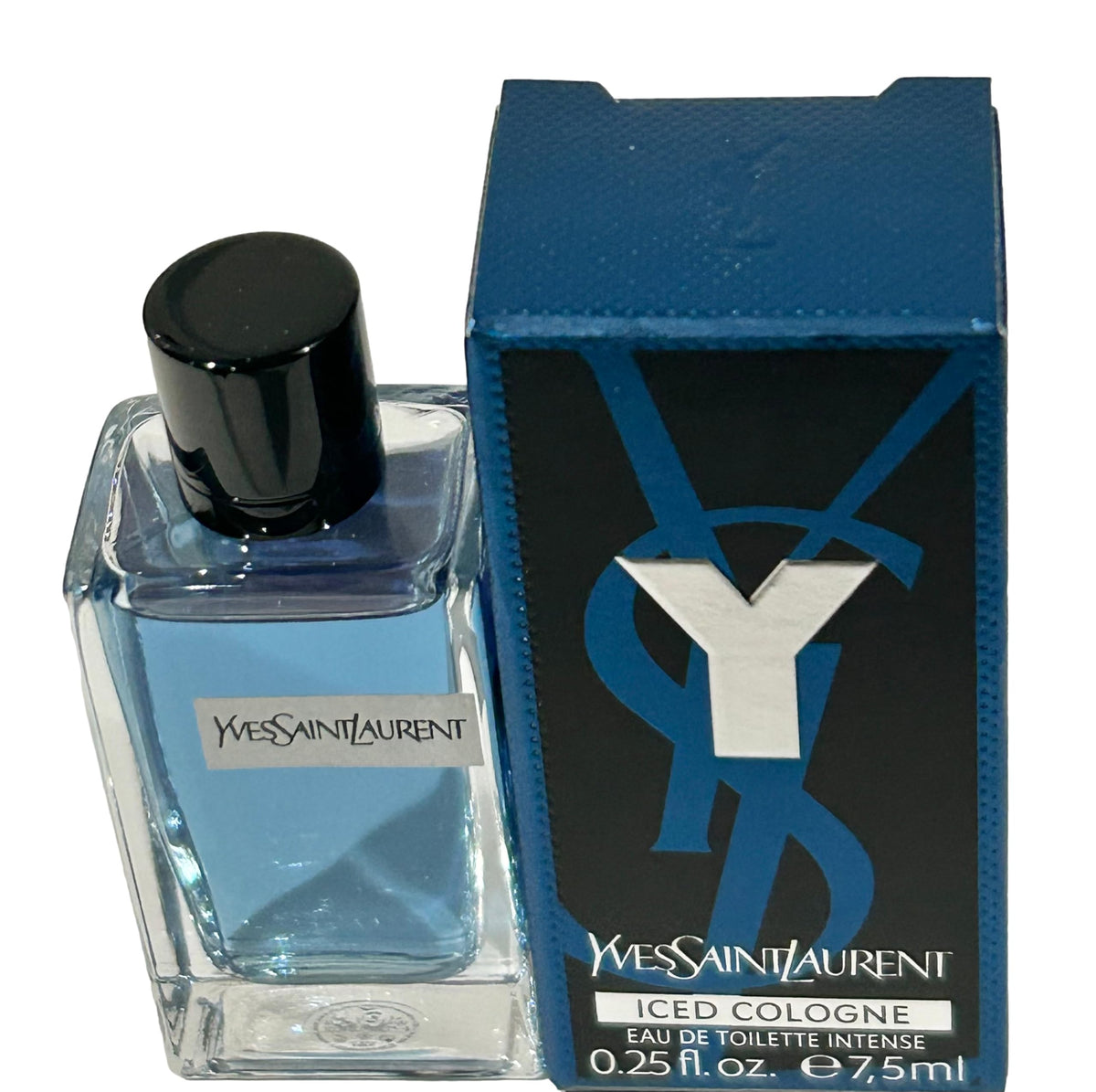 Yves Saint Laurent Y Iced Cologne Men's Mini EDP 7.5 ml Travel Size