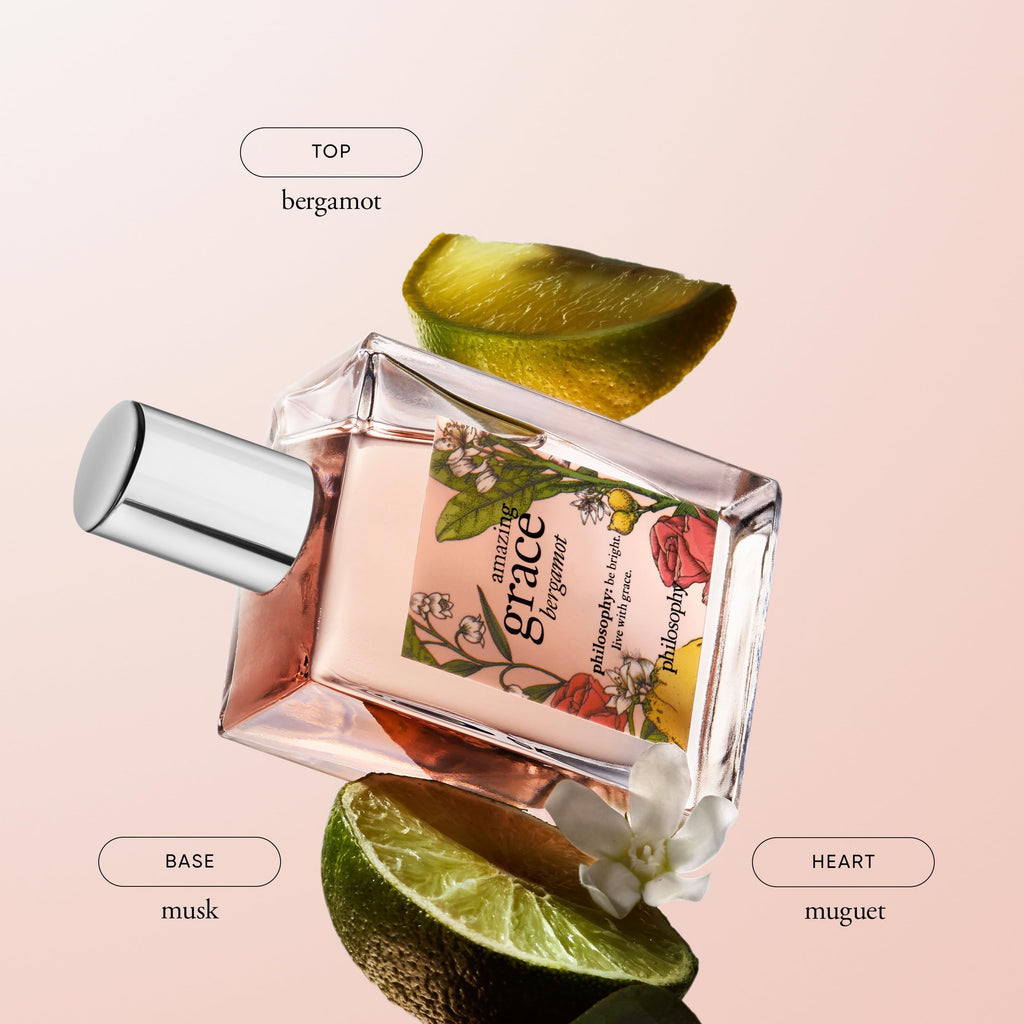 Philosophy Amazing Grace Bergamot Eau de Toilette Bright Floral Fragrance