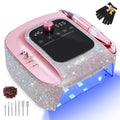 2-in-1 Rechargeable Cordless UV Nail Lamp & Electric Nail Drill Kit