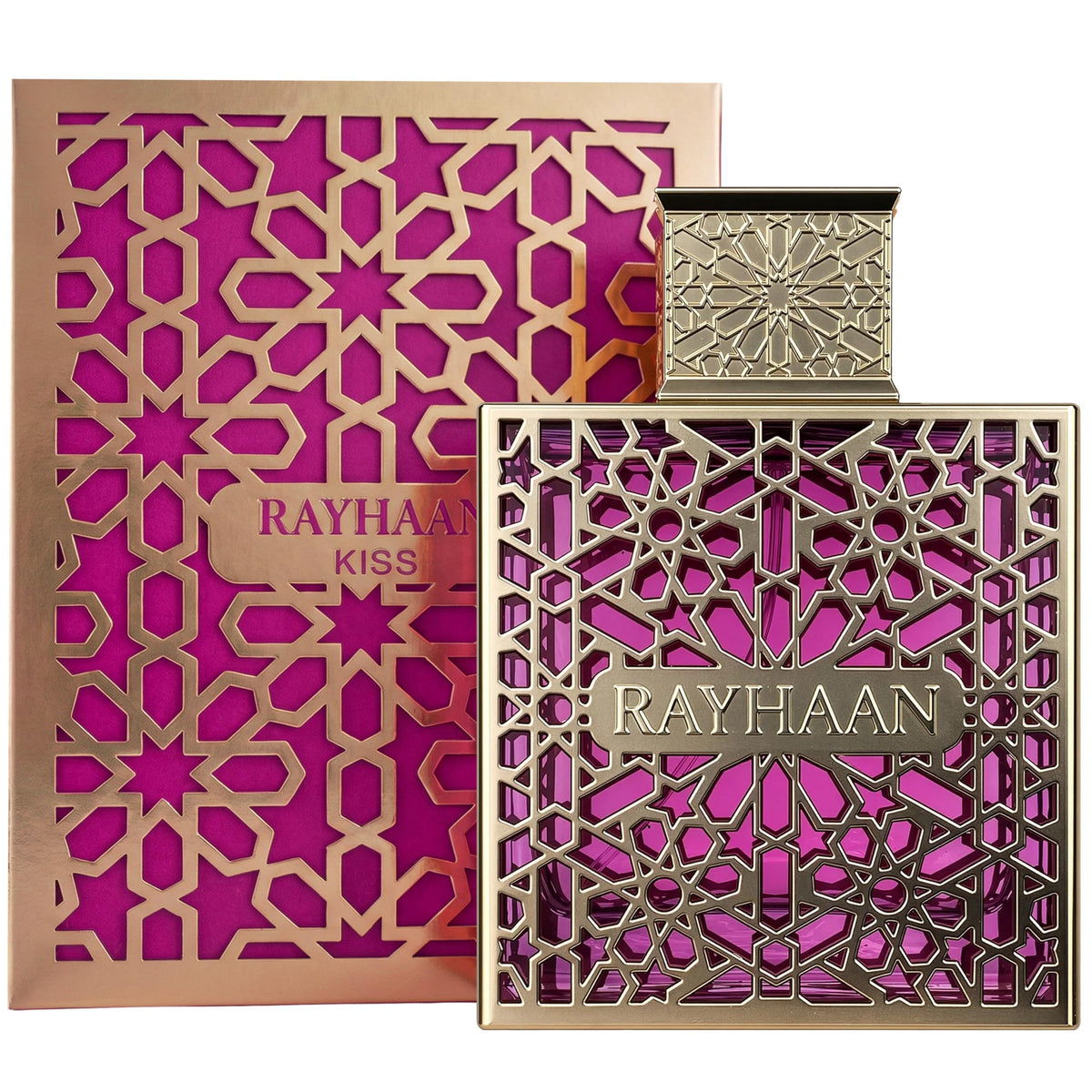 Rayhaan Kiss Eau de Parfum for Women, Sweet Fruity Gourmand Floral Fragrance