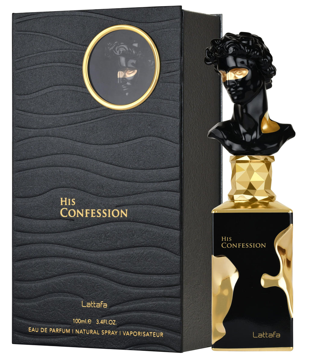 Lattafa His Confession for Men Eau de Parfum Spray, 100 ml
