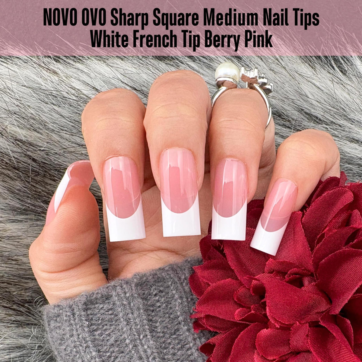 NOVO OVO Soft Gel Full Cover Nail Tips