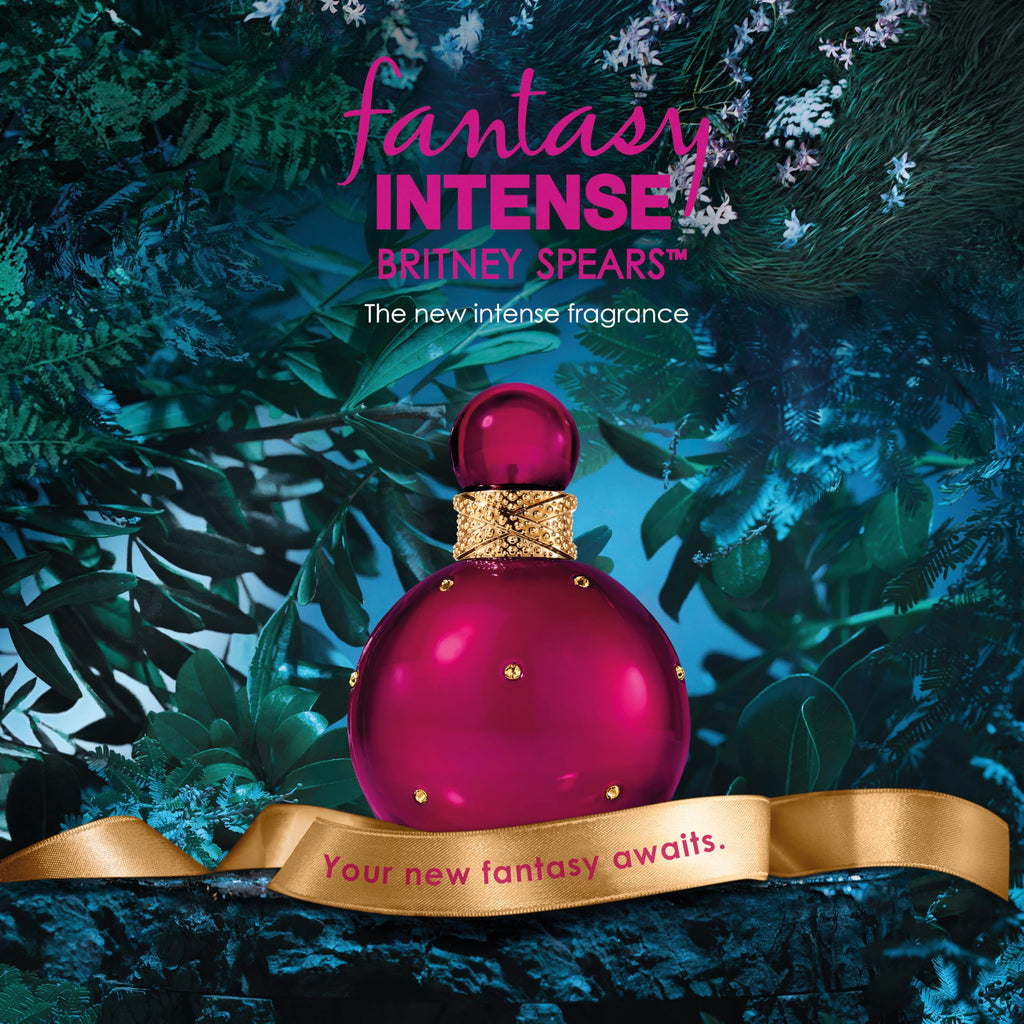 Britney Spears Fantasy Intense Eau de Parfum Spray for Women, 3.3 Fl Oz