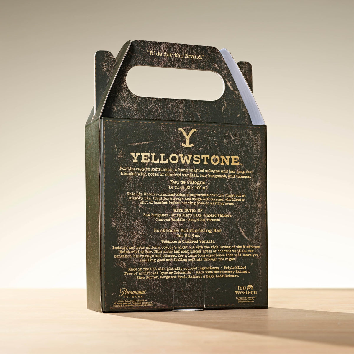 Yellowstone Men's Fragrance & Grooming Gift Set by Tru Western