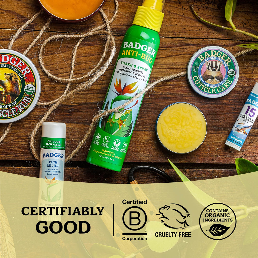 Badger Organic Cuticle Cream Balm with Shea Butter