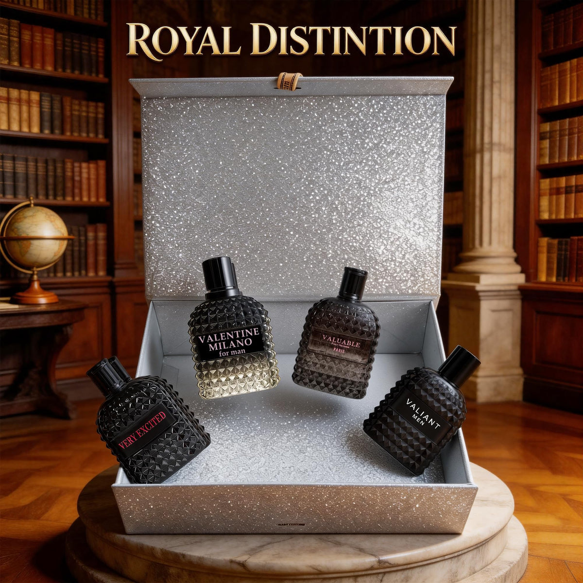 A CENTER Men's Cologne Gift Set with Premium Presentation Box