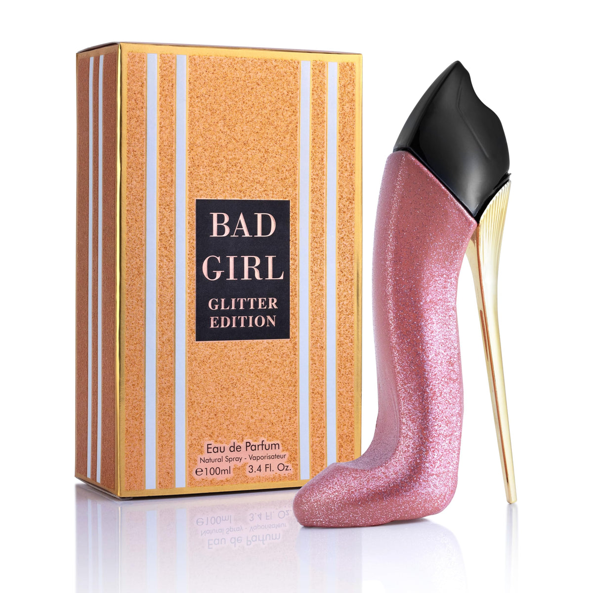 Urban Bad Girl Glitter Edition Oriental Floral Fragrance for Women, 100ml