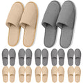 Vipay Disposable Guest Slippers, Washable Non-Slip Travel Slippers