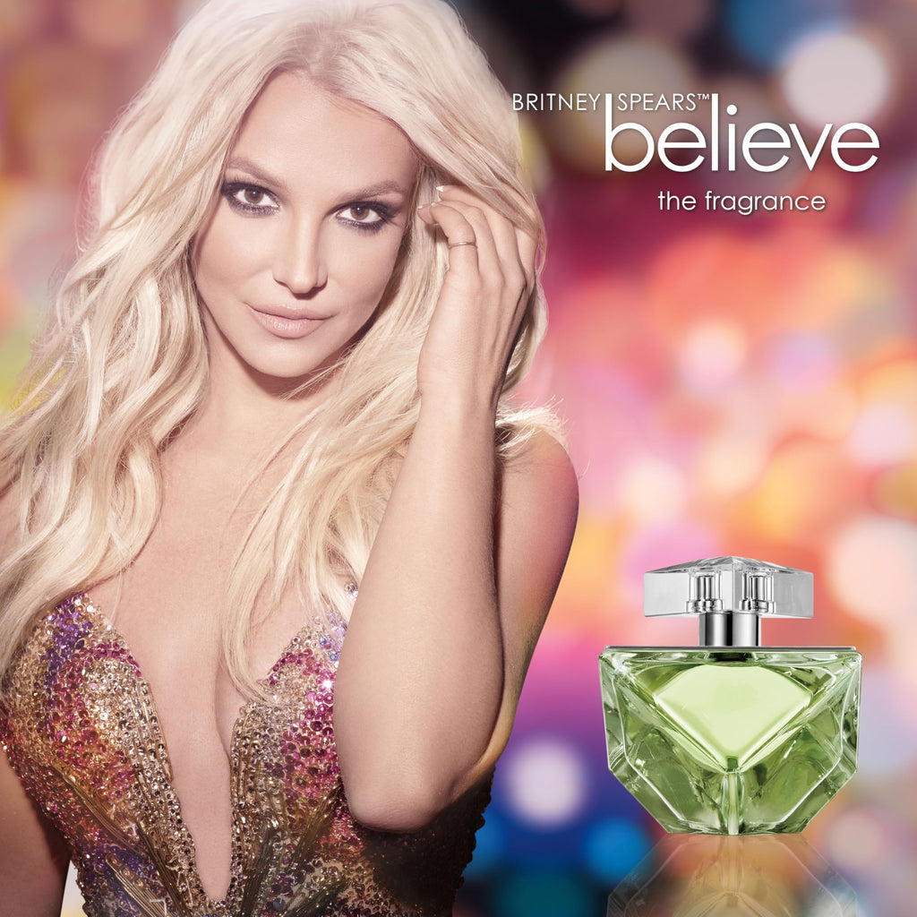 Britney Spears Believe Eau de Parfum Spray for Women, 3.3 Fl Oz