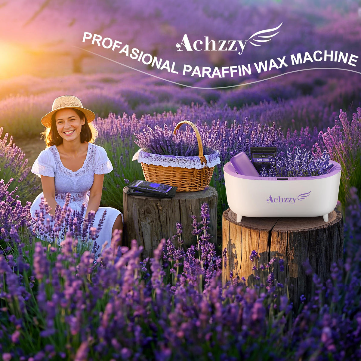 Achzzy 5000ml Paraffin Wax Warmer for Hands and Feet