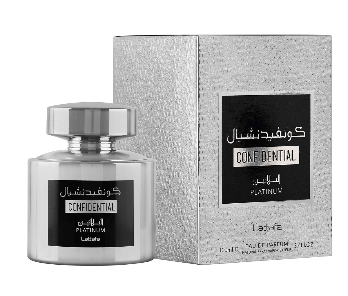 Lattafa Men's Fruity Floral Woody Musky Eau de Parfum Fragrance