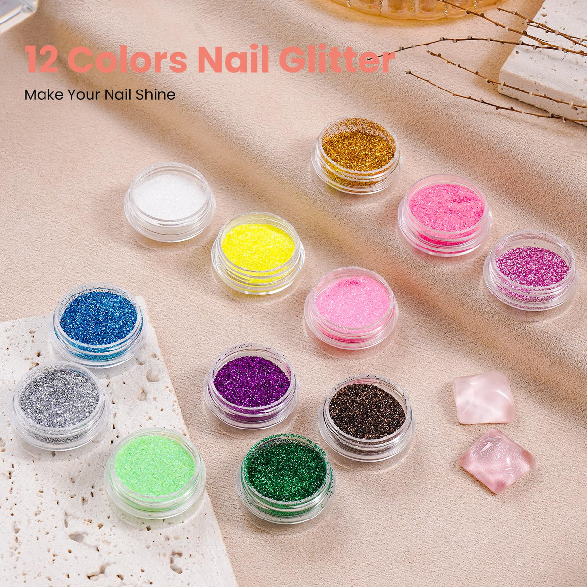 Complete Acrylic Nail Starter Kit with Practice Hand, Drill & Lamp