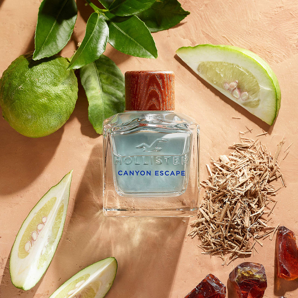 Hollister Canyon Escape Men Eau de Toilette Spray 3.4 oz