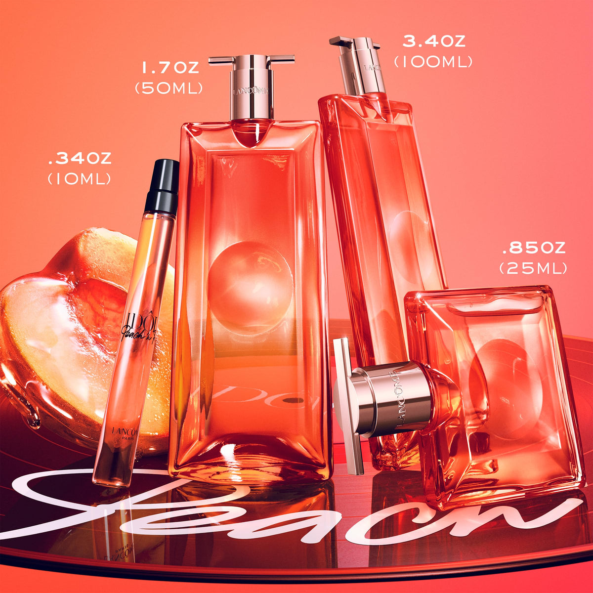 Lancôme Idôle Peach 'N Roses Eau de Parfum Fruity Floral Women's Perfume