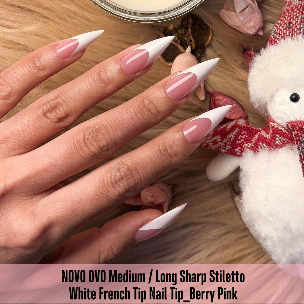 NOVO OVO Stiletto Nail Extension Tips and Forms