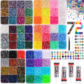 Bedazzling Kit with 54,000 Resin Jelly Rhinestones, Glue, Tools & 72 Colors